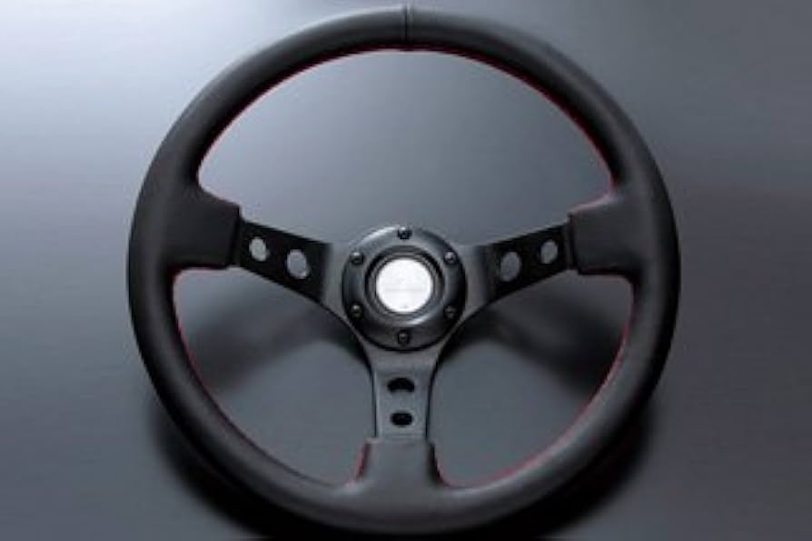 d1spec deepステアリング　d1スペック D1SPEC ステアリング DEEP60 レザー オフセット 60mm ディープ